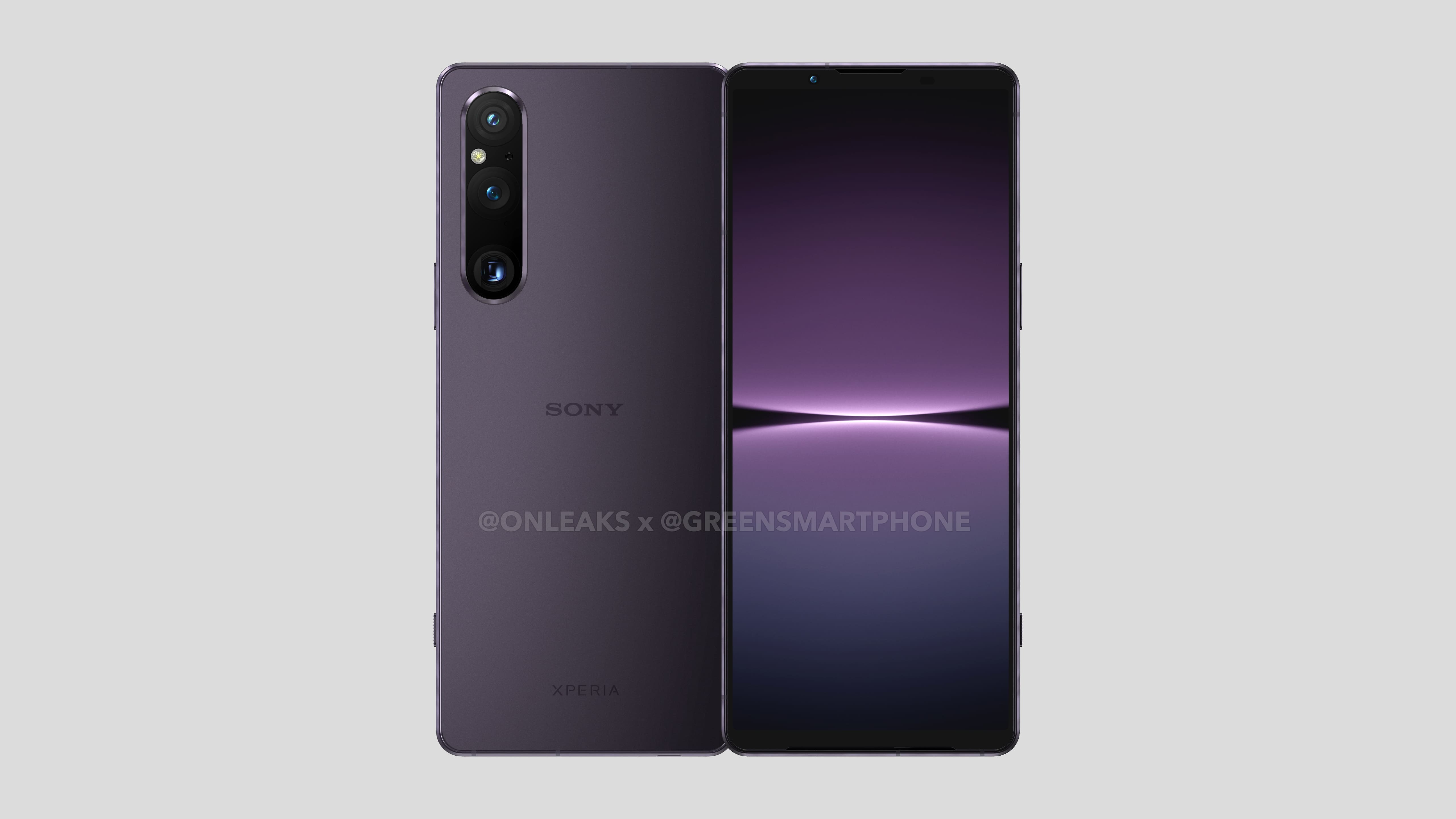 Sony Xperia 1 V render.