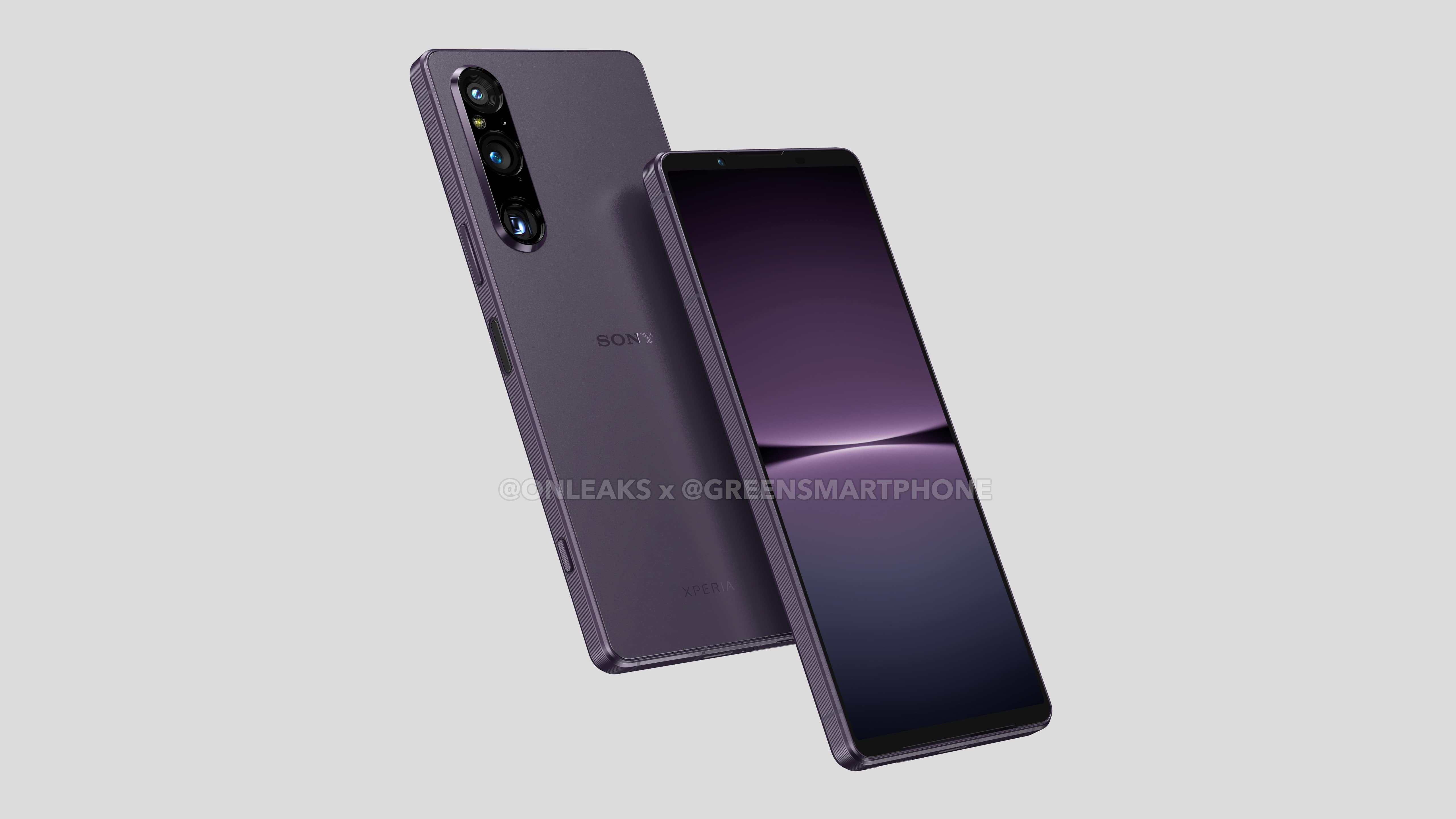 Sony Xperia 1 V render.