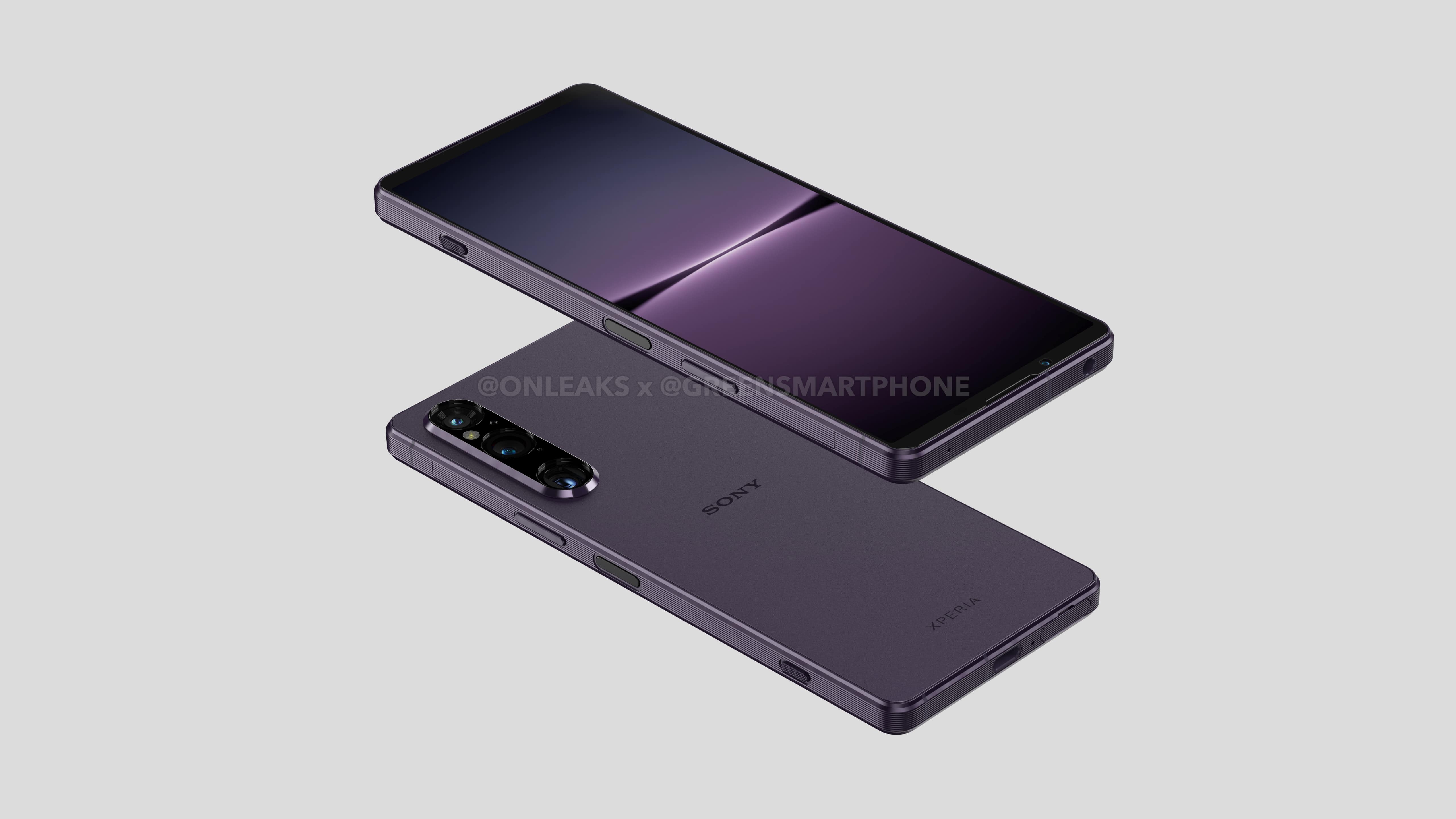 Sony Xperia 1 V render.