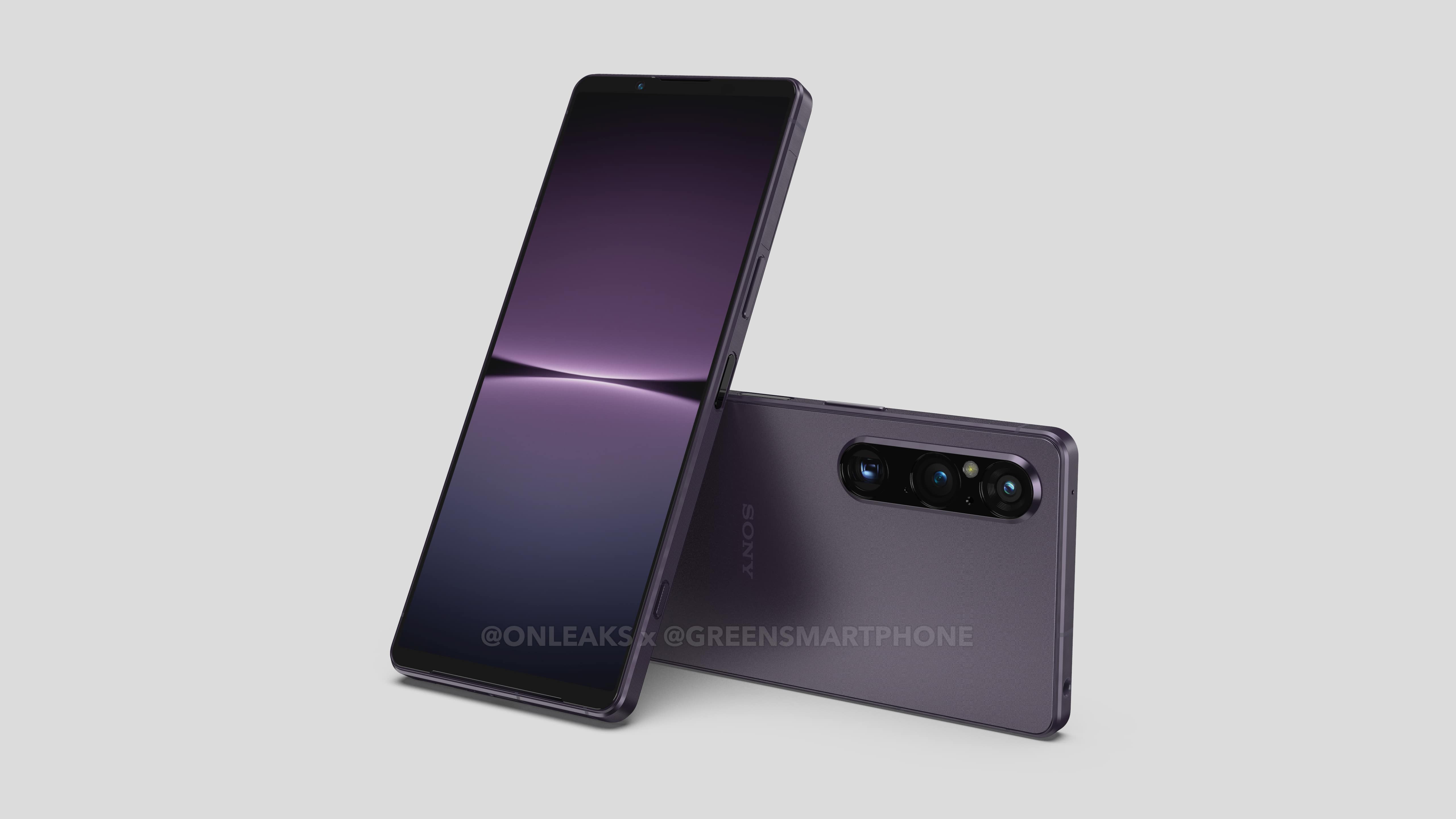 Sony Xperia 1 V render.