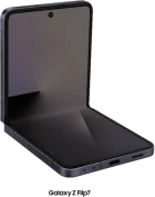 Samsung Galaxy Z Flip7 256GB in Black