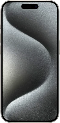 iPhone 15 Pro in White Titanium