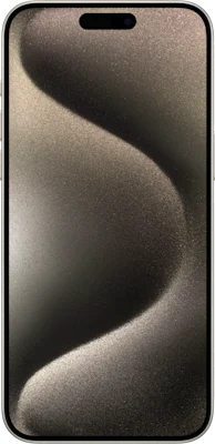 iPhone 15 Pro Max in Natural Titanium