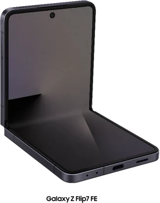 Galaxy Z Flip7 FE in Black
