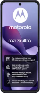 Motorola Razr 70 Ultra 512GB in Blue
