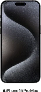 Apple iPhone 15 Pro Max 256GB in Black Titanium