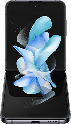 Galaxy Z Flip4 in Graphite