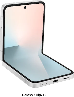 Galaxy Z Flip7 FE in White