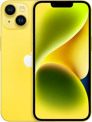 iPhone 14 in Yellow