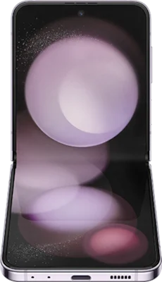 Galaxy Z Flip5 in Lavender