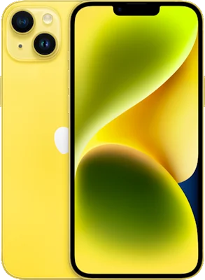 iPhone 14 Plus in Yellow