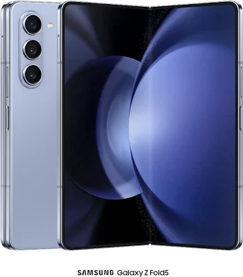 Galaxy Z Fold5 in Blue