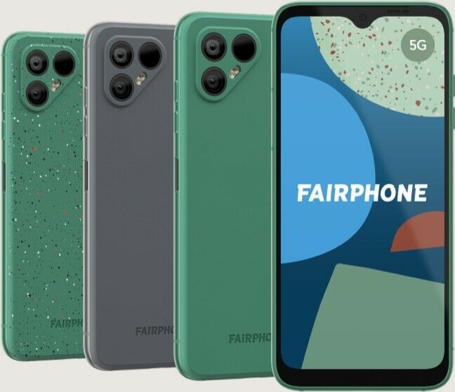 Fairphone 4 smartphone.