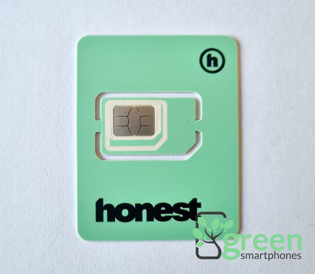 Honest Mobile SIM card.