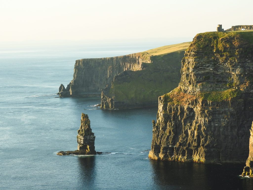 Cliffs of Moher in Ireland.