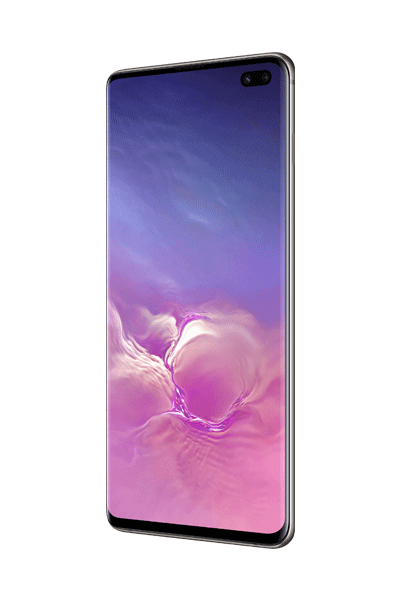 Samsung Galaxy S10 Plus screen.