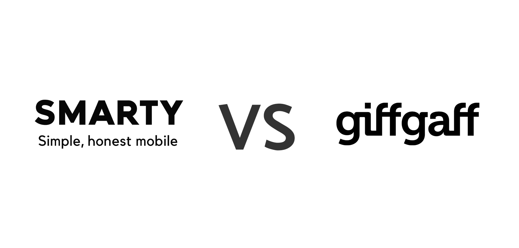 Smarty vs giffgaff logos.