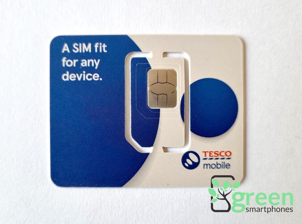 Tesco Mobile SIM.