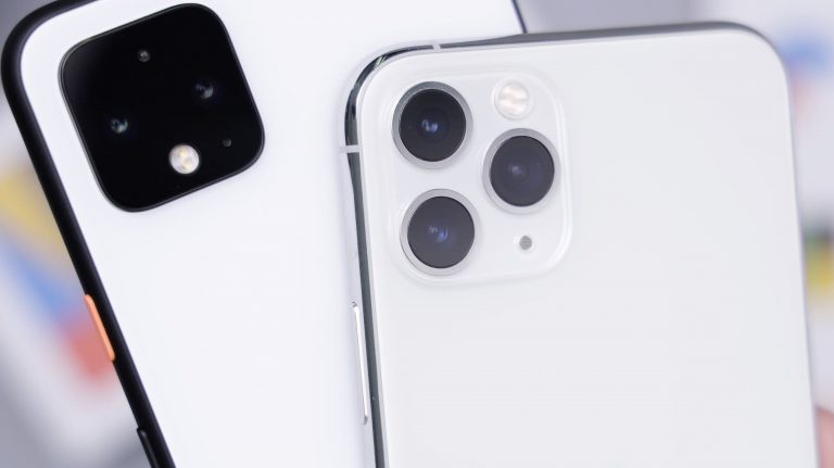 Two mobile phones.